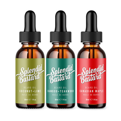3-Pack Beard Oil (Sweet Smell of Success Collection)