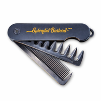 Thumbnail for 2-in-1 Folding Beard Comb