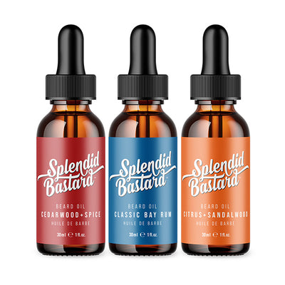 3-Pack Beard Oil (Spice of Life Collection)