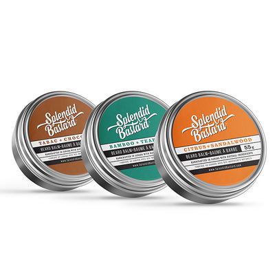 Mini Beard Balm Trio